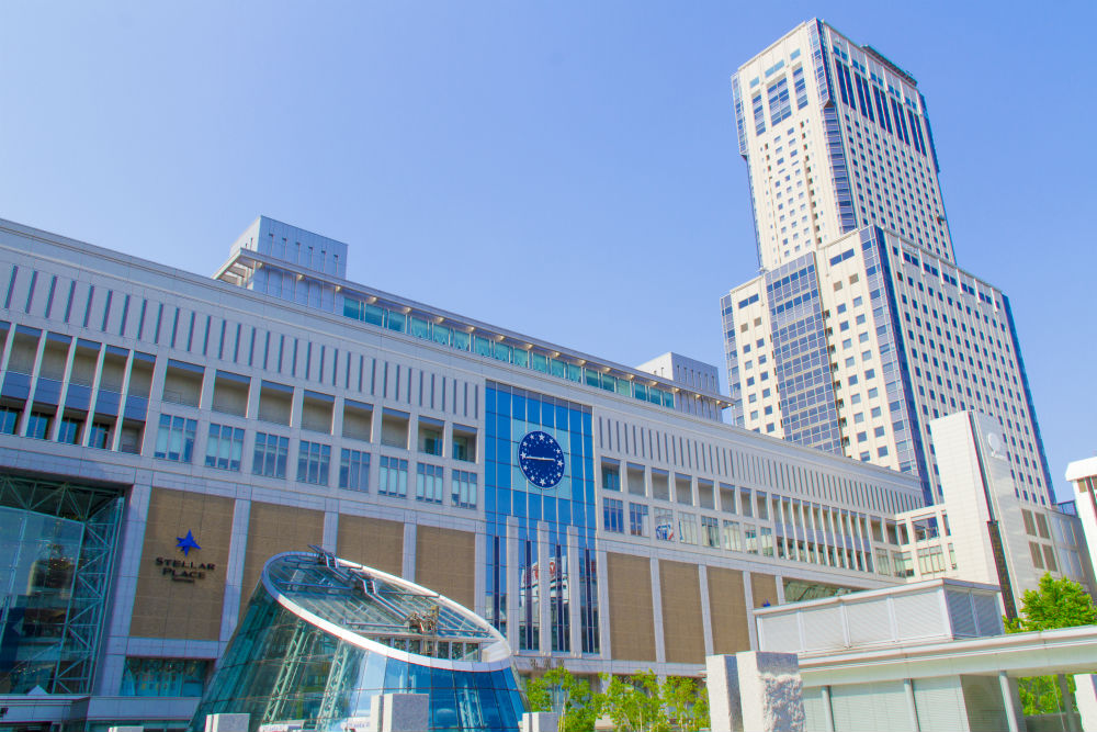 札幌駅の風景