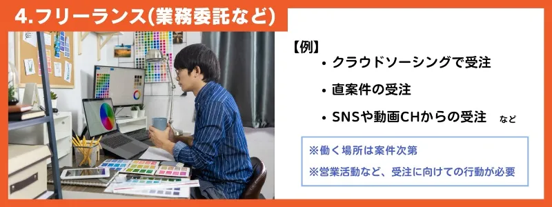 4.フリーランス（業務委託など）