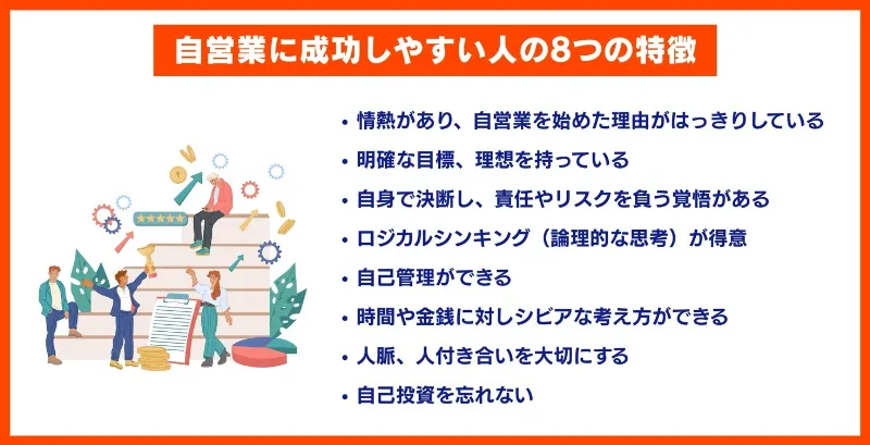自営業に成功しやすい人