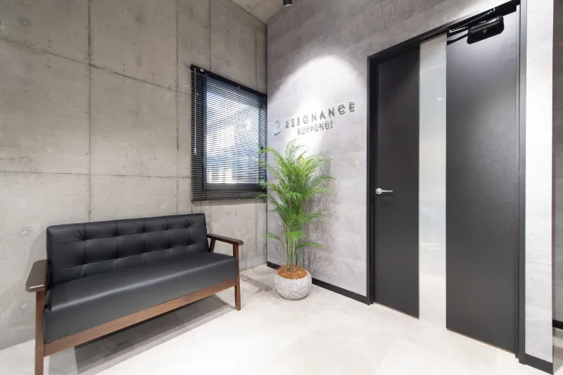 レゾナンスバーチャルオフィス六本木店内観 エントランス風景